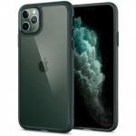 Etui Spigen Ultra Hybrid iPhone 11 Pro, przezroczyste / zielone