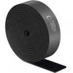 Taśma / rzep / organizer do kabli Tech-Protect Velcro 3m, czarna
