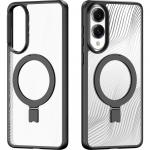 Etui Dux Ducis Aimo Mag Magnetic Stand do Galaxy S25 Edge, czarne