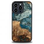 Drewniane etui Bewood do iPhone 13 Pro, Planets - Ziemia