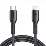 Kabel do ładowania / transmisji danych Joyroom Flash-Charge USB-C do Lightning, 30W, 1m, czarny