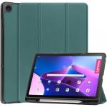 Etui Bizon Case Tab Lizard do Lenovo Tab M10 Plus Gen 3, ciemnozielone