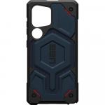 Etui pancerne Urban Armor Gear Monarch Pro Kevlar Magnet do Galaxy S25 Ultra, granatowe z kevlarem