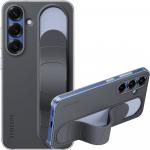 Etui Samsung Silicone Standing Grip Case do Galaxy S25, czarne