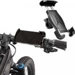 Uchwyt rowerowy/motocyklowy do telefonu na kierownicę Crong Bikeclip Enduro, czarny