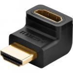 Przejściówka / adapter Ugreen HD112 HDMI (męski) na HDMI (żeński), czarna