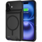 Etui z powerbankiem Tech-Protect PowerCase 7000mAh do iPhone 16 do MagSafe, czarne