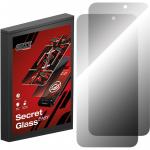 Szkło hybrydowe, prywatyzujące na ekran Grizz SecretGlass Easy do iPhone 16 Pro Max z aplikatorem, 2 sztuki