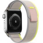 Pasek Tech Protect Nylon do Apple Watch 49/46/45/44 mm, beżowy