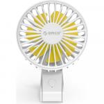 Wiatrak składany, wentylator, wiatraczek Orico Foldable Fan GXZ-F833 2000mAh, biały