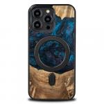 Drewniane etui do iPhone 14 Pro Max, Bewood Unique Planets Neptun do MagSafe