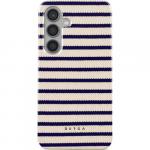 Etui Burga Old Money Tough do Galaxy S24 Plus, beżowo-granatowe