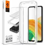 Szkło do etui Spigen Glas.tR Slim AM 2-Pack Galaxy A33 5G