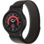 OUTLET: Pasek Tech-Protect Nylon do Galaxy Watch 7/6/5 Pro/5/4/FE, czarno-pomarańczowy