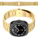 Pasek ze stali nierdzewnej Bizon Strap Watch Aura do Galaxy Watch Ultra 47 mm, złoty