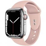 Pasek Crong Sport Liquid Band do Apple Watch 49/45/44/42 mm, piaskowy róż