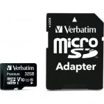 Karta pamięci z adapterem Verbatim Premium microSDHC U1 V10 32 GB