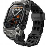 Etui z paskiem Supcase UB Ore do Apple Watch 10 46 mm, czarno-szare