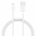 Kabel Baseus Superior USB-A do Lightning 2.4A 1m, biały