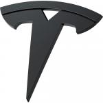 Osłona ochronna Spigen na emblemat/znaczek przedniej maski do Tesla Model 3 Highland 2024-25, czarna