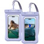 Etui wodoszczelne Spigen A610 Waterproof Float 2-Pack, niebieskie