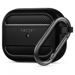 OUTLET: Etui Spigen Rugged Armor Apple AirPods Pro, czarne