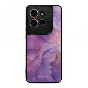 Etui ochronne do Motorola Edge 50 Neo, Mobiwear Glossy Case, fioletowe