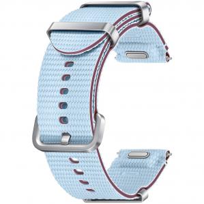 Pasek Samsung Athleisure Band One Click M / L 20mm do Galaxy Watch 4/4 Classic/5/5 Pro/6/6 Classic/7/FE, błękitny
