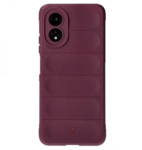 Pancerne etui Bizon Case Tur do Oppo A38 4G, ciemnofioletowe