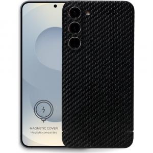 Etui Nevox CarbonSeries Magnet Series do Galaxy S25 Plus, czarne