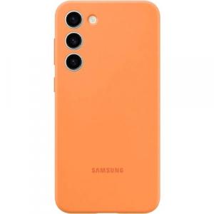 Etui Samsung Silicone Cover do Galaxy S23 Plus, pomarańczowe