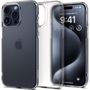 OUTLET: Etui Spigen Ultra Hybrid do iPhone 15 Pro, półprzezroczysto-przezroczyste