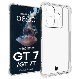 Elastyczne etui Bizon Case Salpa do Realme GT 7 / 7T, przezroczyste