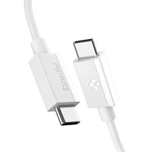 Kabel Spigen Essential DuraBend EB6020CC USB-C do USB-C 60W, 2 m, biały