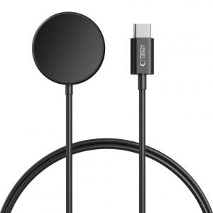 Ładowarka magnetyczna, indukcyjna Tech-Protect UltraBoost MC03 do Galaxy Watch USB-C 1m, czarna