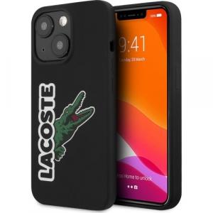 OUTLET: Etui Lacoste Hardcase Silicone Head Crocodile do iPhone 13 Mini, czarne