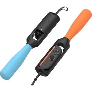 Uchwyty / nakładki YAXO Baseball Set do Joy-Conów Nintendo Switch 2 / OLED / 1, 2 sztuki, pomarańczowa / niebieska