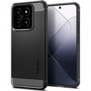 OUTLET: Etui Spigen Rugged Armor do Xiaomi 14, czarne