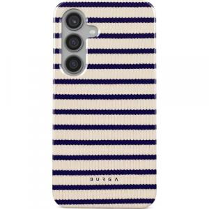 Etui Burga Old Money Tough do Galaxy S24, beżowo-granatowe