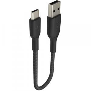 Kabel Belkin Boost Charge Braided do Android Auto USB-C do USB-A 15cm, czarny