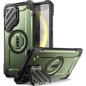 Etui pancerne Supcase UB Mag XT do MagSafe do Galaxy S25 Ultra, zielone