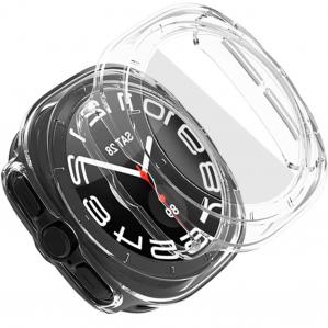 OUTLET: Etui + szkło Tech-Protect Defense360 do Samsung Galaxy Watch Ultra 47mm, przezroczyste