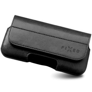 OUTLET: Kabura na telefon z zaczepem do paska Fixed Sarif Horizontal 6XL, czarna