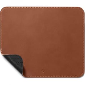 Podkładka z eko skóry na biurko / pod myszkę Spigen MousePad LD301, brązowa