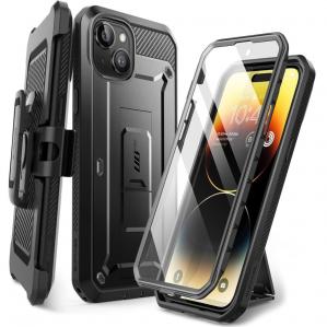 Etui Supcase UB Pro SP do iPhone 15, czarne