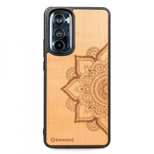 Drewniane etui Bewood do Motorola Edge 30 MANDALA JABŁOŃ