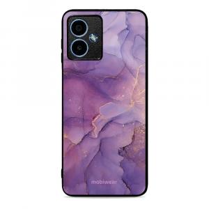 Etui ochronne do Motorola Moto G14, Mobiwear Glossy Case, fioletowe