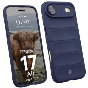 Pancerne etui Bizon Case Tur do iPhone 17 Air, granatowe