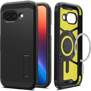 Etui Spigen Tough Armor Mag do MagSafe do Google Pixel 9a, czarne