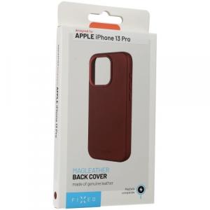 Etui Fixed MagLeather do iPhone 13 Pro, czerwone